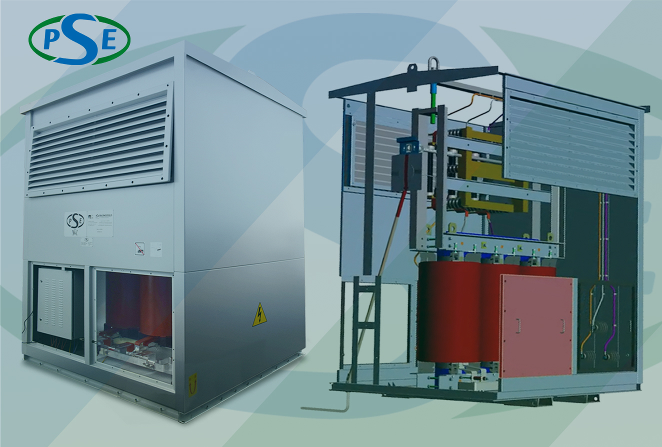 Conjunto modular blindado de transformación